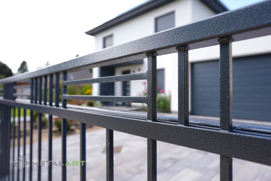 Zaun im Rahmen, Zaunprojekt, Zaunportfolio, Zaunmuster