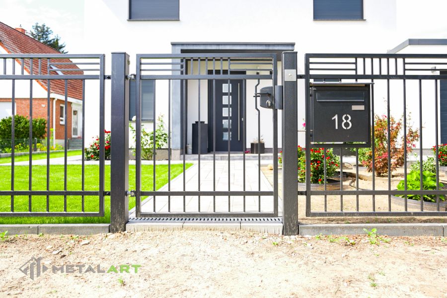 Zaun im Rahmen, Zaunprojekt, Zaunportfolio, Zaunmuster