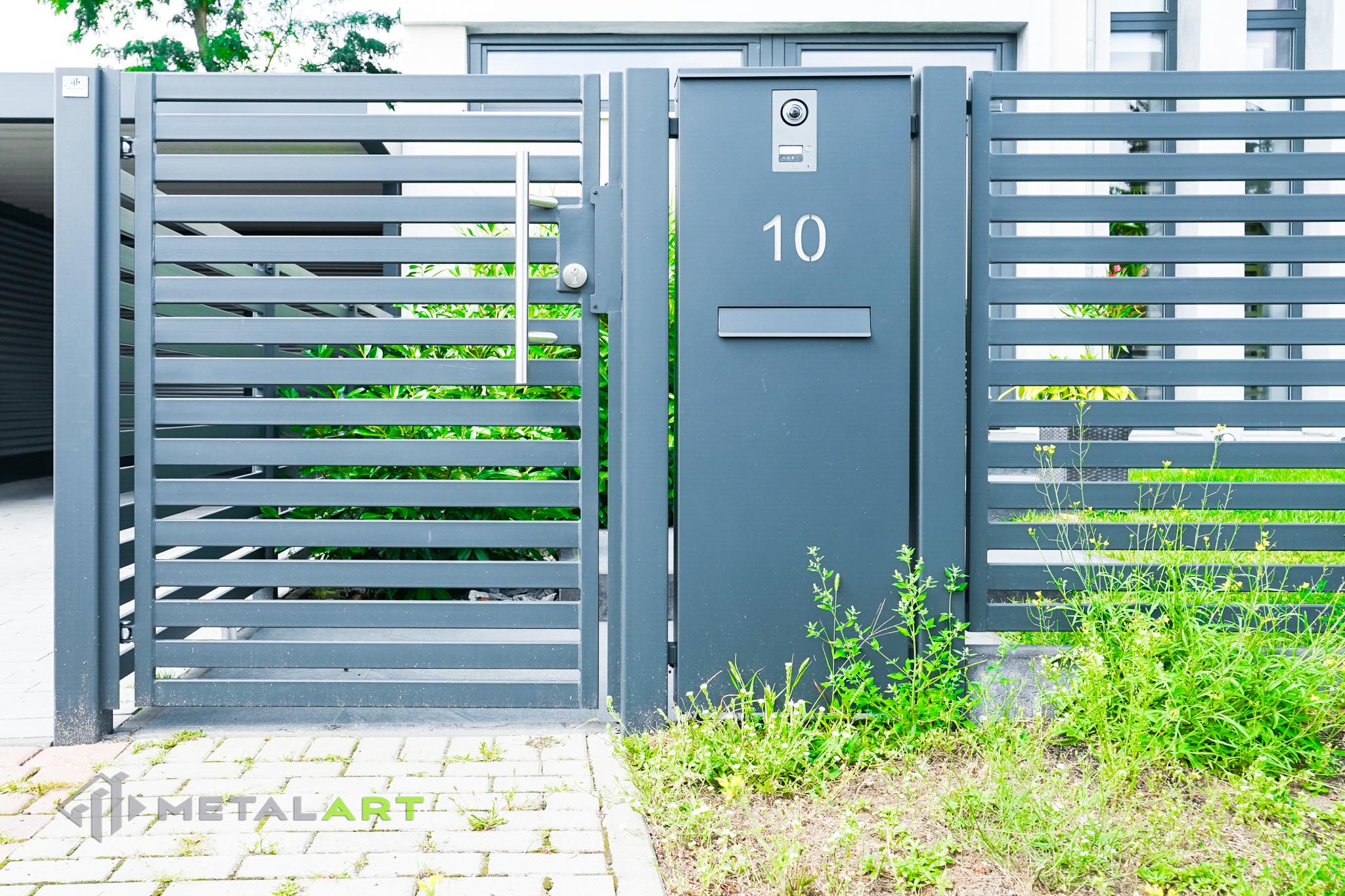 Briefkastenbox Zaun Tore MetalArt Zäune