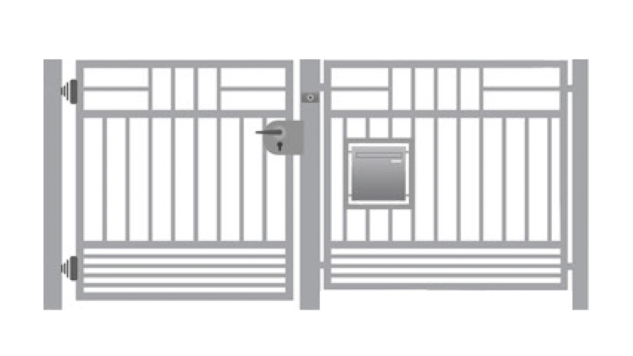 Briefkasten Klingel Zaun Tore MetalArt Zäune
