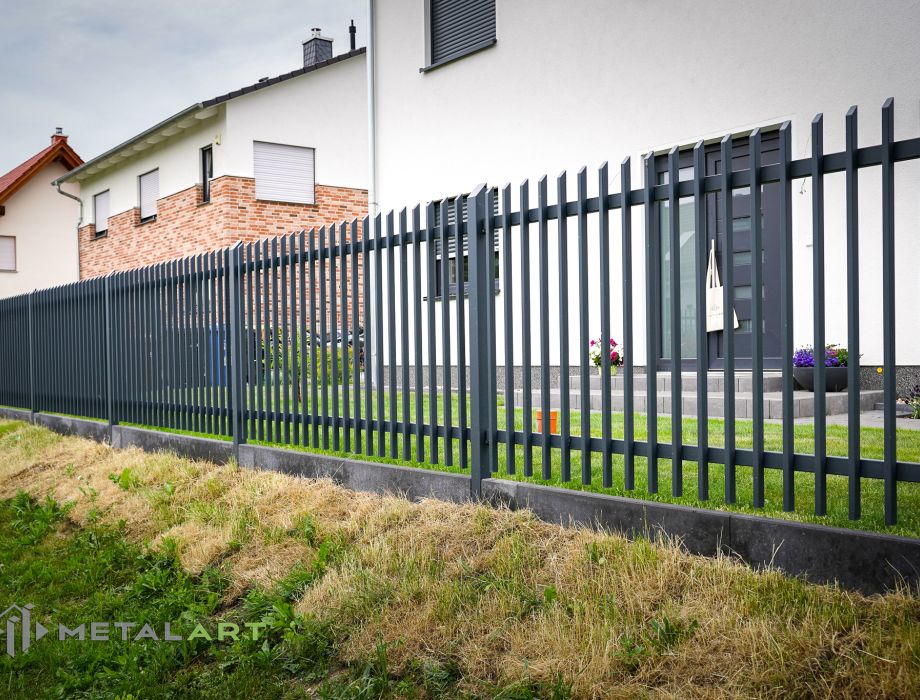 Designzaun, Zaunanlage, moderne Zäune, Zaun von Metal Art