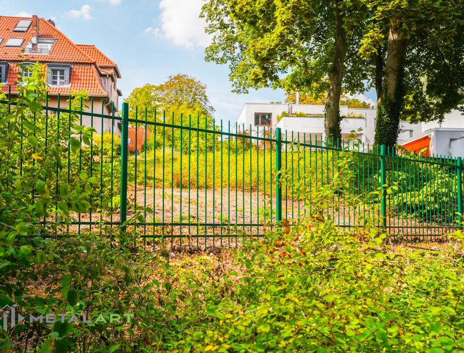 Designzaun, Zaunanlage, moderne Zäune, Zaun von Metal Art