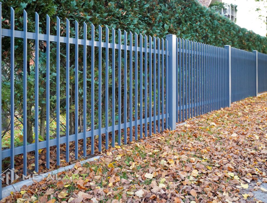 Designzaun, Zaunanlage, moderne Zäune, Zaun von Metal Art
