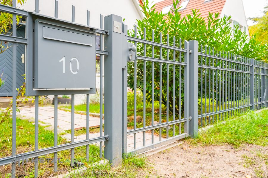 Zaunprojekt, Zaunmuster, Schmiedezaun, Bogenzaun