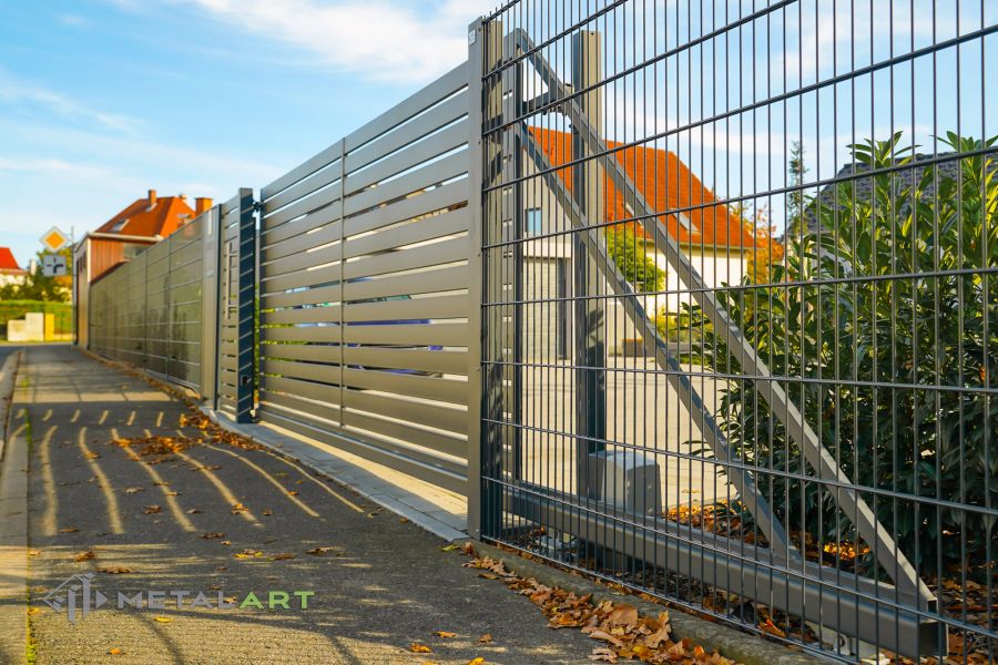 Doppelstabmattenzaun