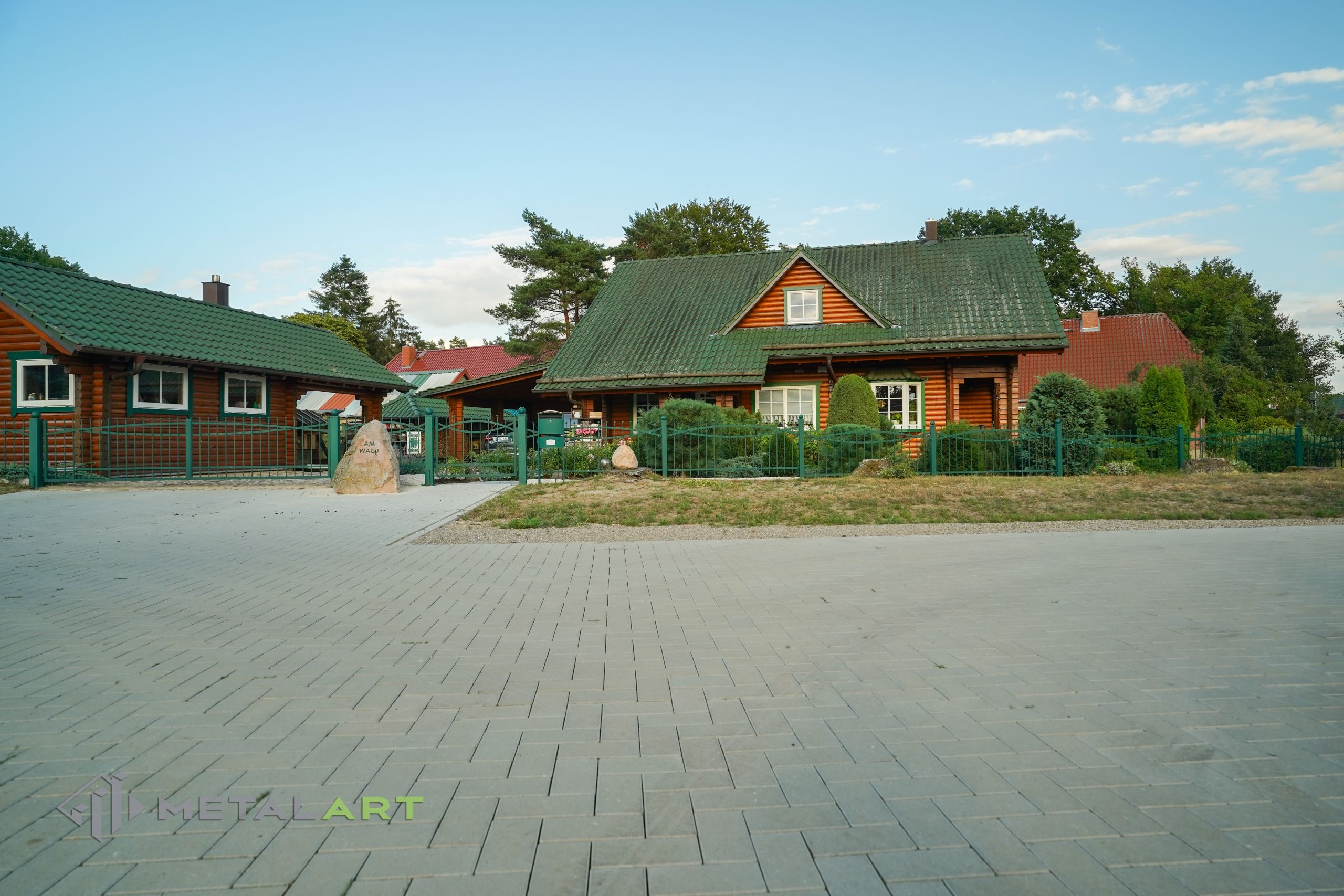 Zaunprojekt, Schmiedezaun, klassische Zäune, Gartenzaun, Gartenzäune