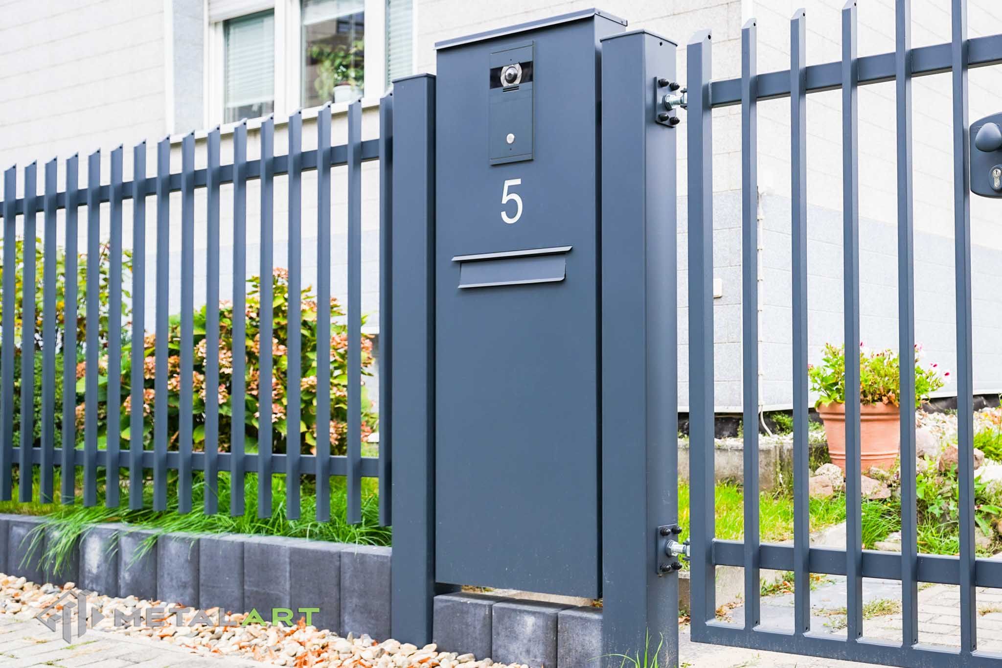 Briefkastenbox Zaun Tore MetalArt Zäune