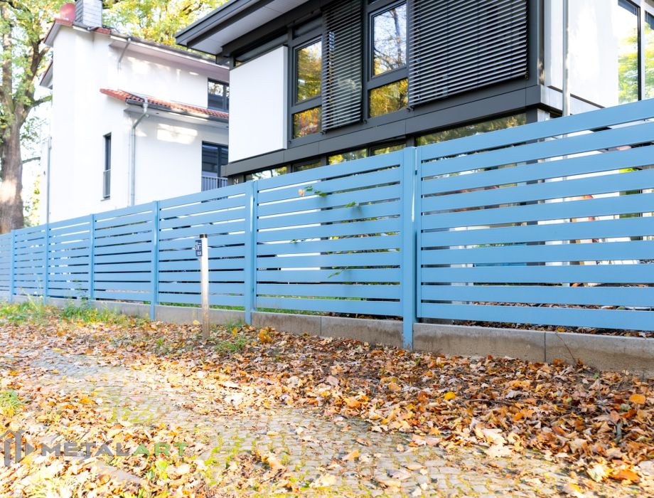 Sichtschutzzaun, Zaunanlage, moderne Zäune, Zaun von Metal Art