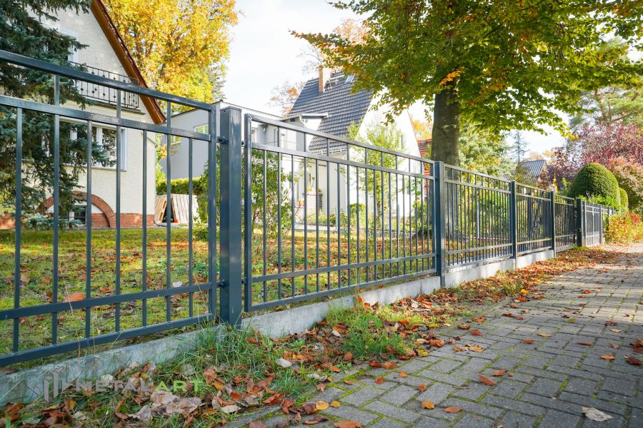 Rahmenzaun, Zaunprojekt, Gartenzaun von MetalArt