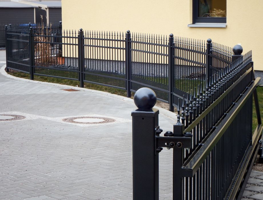 Designzaun, Zaunanlage, moderne Zäune, Zaun von Metal Art