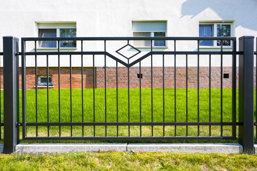 Rahmenzaun, Zaunprojekt, Gartenzaun von MetalArt
