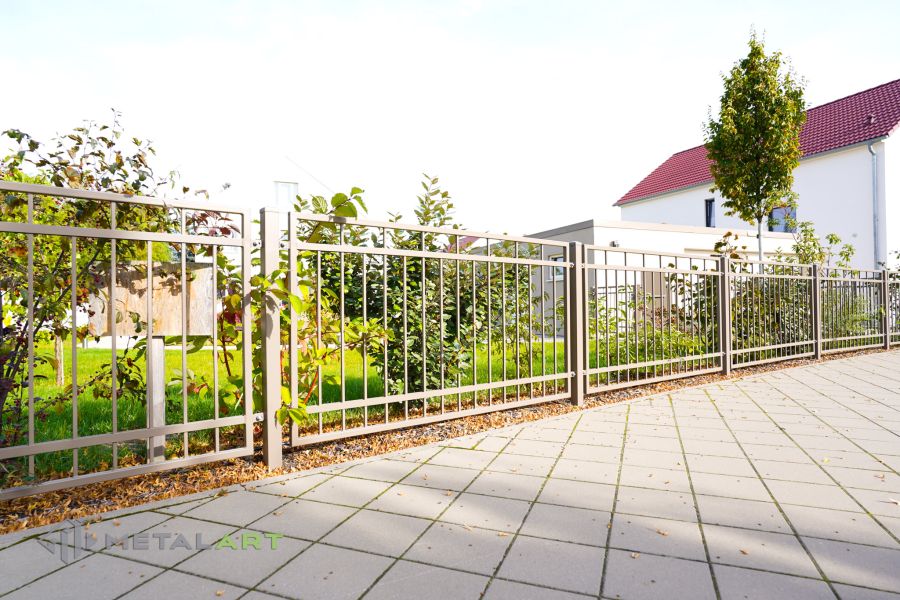 Rahmenzaun, Zaunprojekt, Gartenzaun von MetalArt
