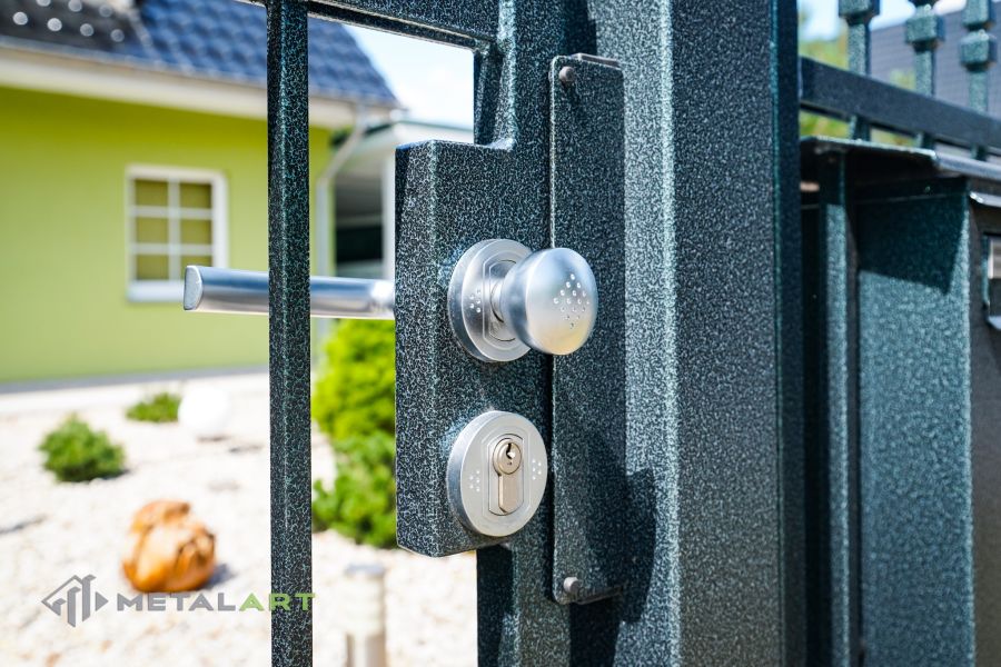 Zaunprojekt, Zaunmuster, Schmiedezaun, Bogenzaun