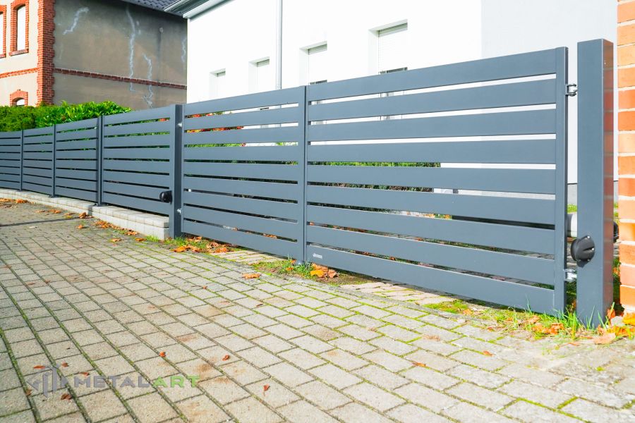 moderne Zäune, Zaunanlage Projekt, Zaun Metal Art, Zäune aus Polen, Zaun Berlin, Zaun günstig kaufen, Zäune und Tore, moderne Zäune, Sichtschutzzäune