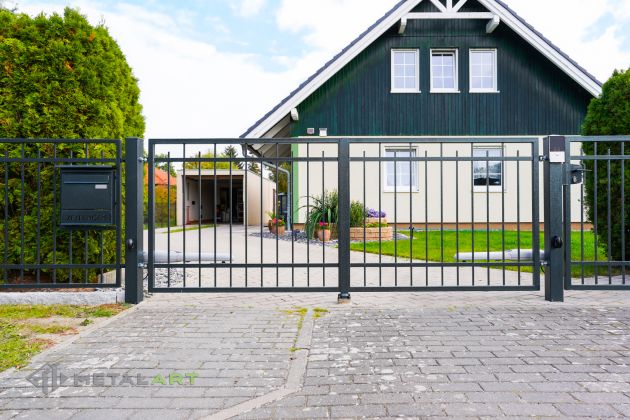 Doppelflügeltor , Tor, Tore, Zaunprojekt