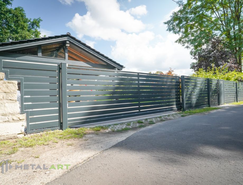Zaunanlage, moderne Zäune, Zaun Metal Art, Zäune aus Polen, Zaun Berlin, Zaun günstig kaufen