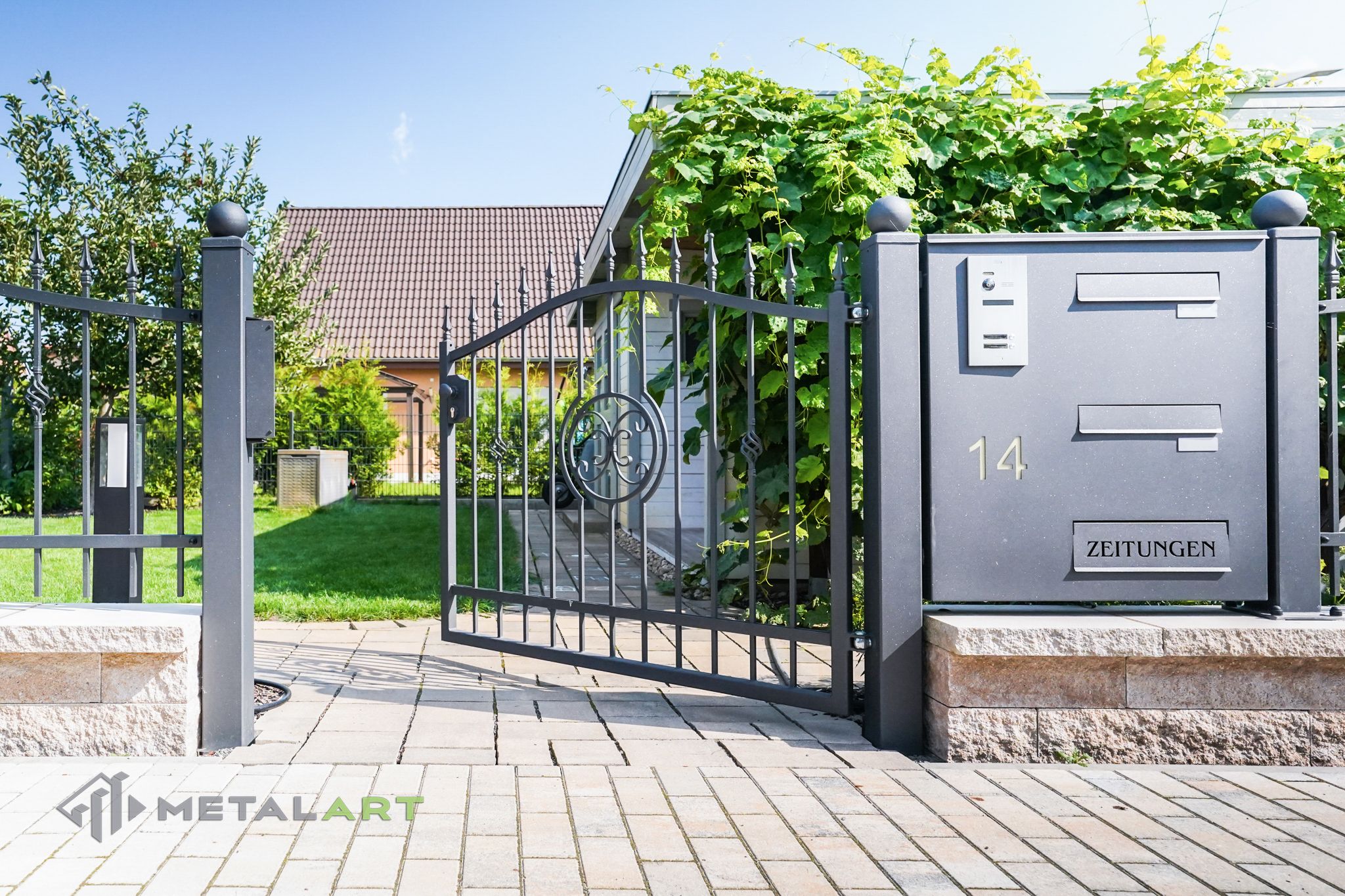 Briefkasten Am Zaun Befestigen