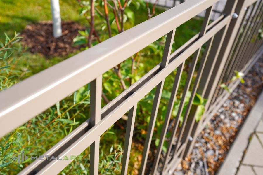 Rahmenzaun, Zaunprojekt, Gartenzaun von MetalArt