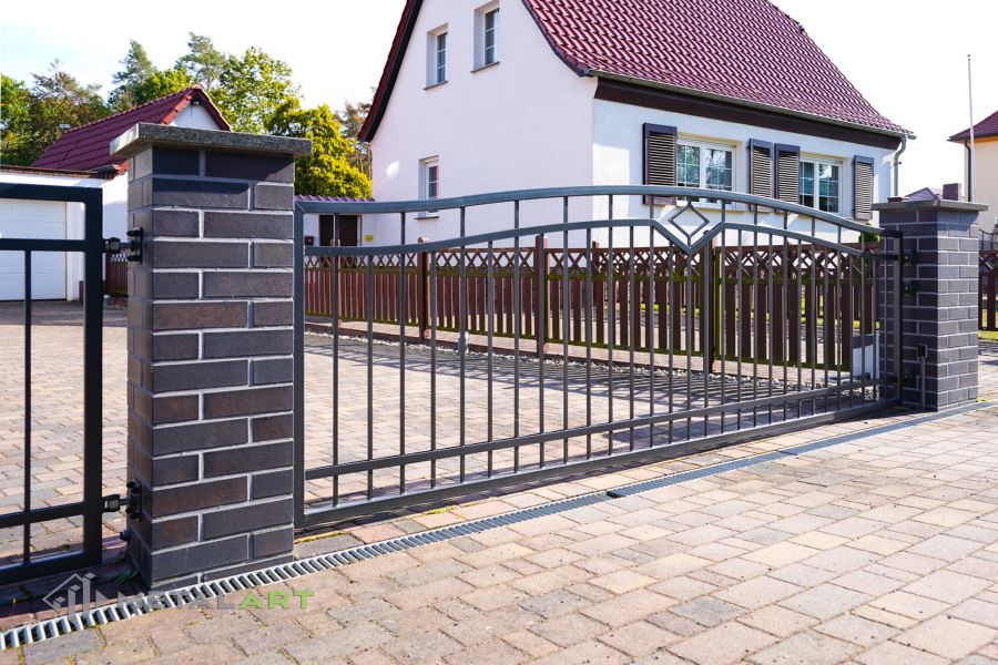 Rahmenzaun, Zaunprojekt, Gartenzaun von MetalArt