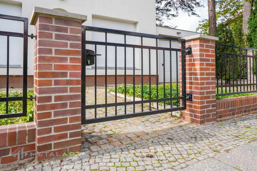 Rahmenzaun, Zaunprojekt, Gartenzaun von MetalArt