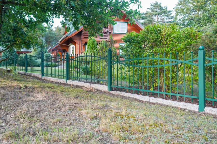 Zaunprojekt, Zaunmuster, Schmiedezaun, Bogenzaun