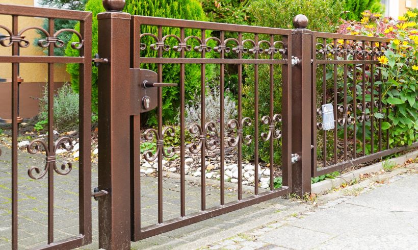 MetalArt Zaun Pforte 