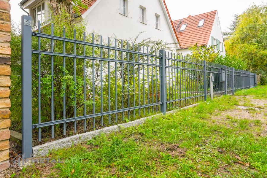 Zaunprojekt, Zaunmuster, Schmiedezaun, Bogenzaun