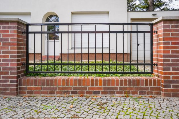 Zaunfeld, Zaun im Rahmen, Zaunanlage