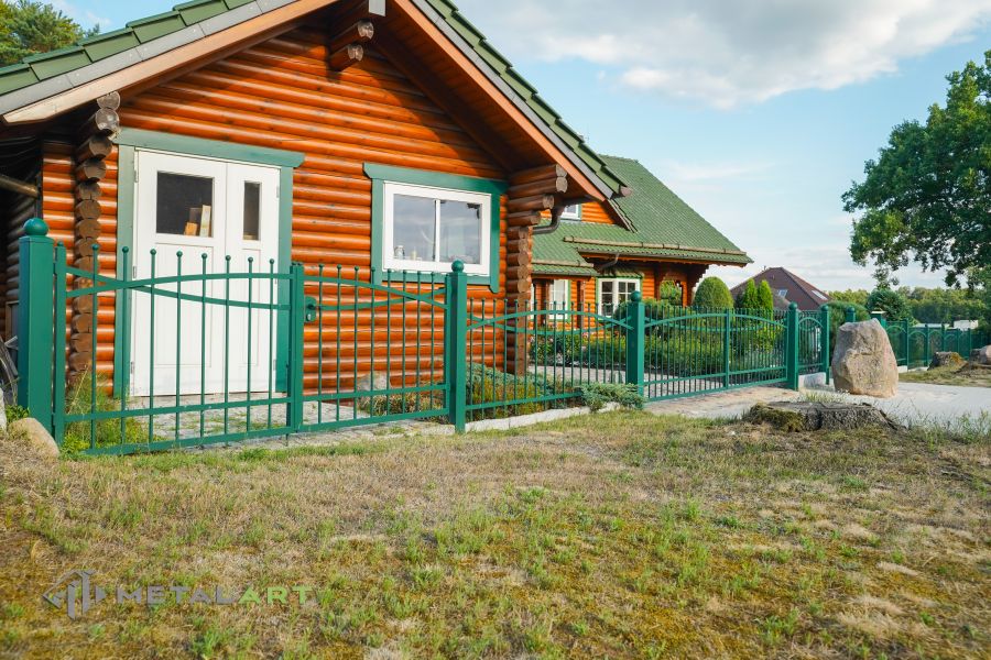 Zaunprojekt, Zaunmuster, Schmiedezaun, Bogenzaun