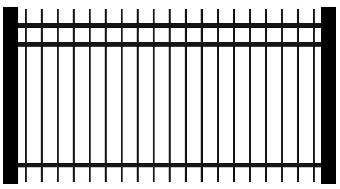 Zaunserie TAKT-VOLL Zaunsystem Zaunanlage Zäune SOLO Zaun Berlin MetalArt Zäune aus Polen zäune nach mass