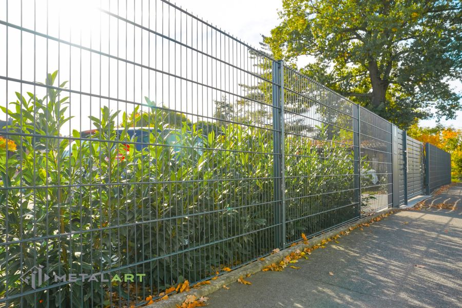 Doppelstabmattenzaun