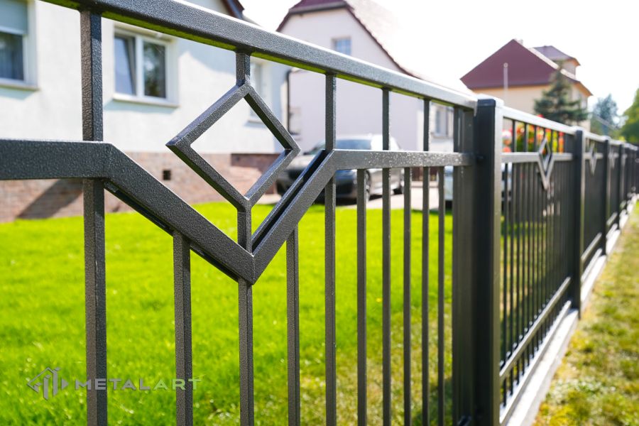 Rahmenzaun, Zaunprojekt, Gartenzaun von MetalArt
