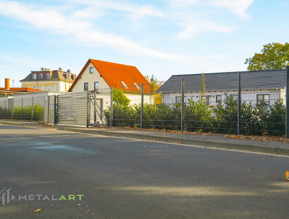 Sichtschutzzaun, Zaunanlage, moderne Zäune, Zaun von Metal Art
