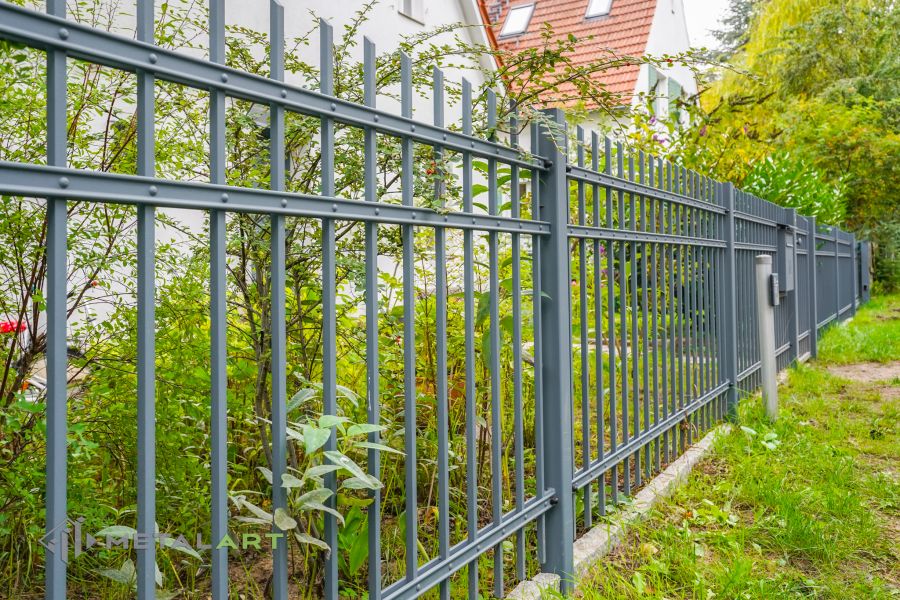 Zaunprojekt, Zaunmuster, Schmiedezaun, Bogenzaun