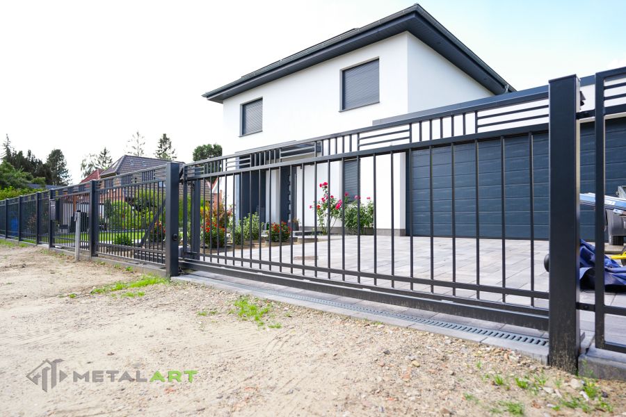 Zaun im Rahmen, Zaunprojekt, Zaunportfolio, Zaunmuster