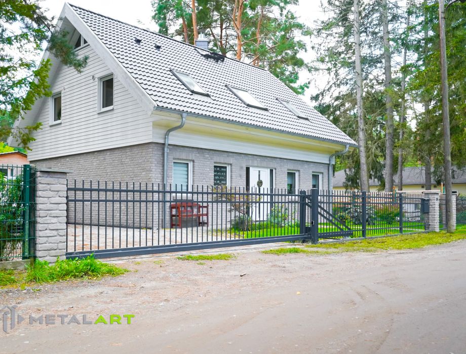 Designzaun, Zaunanlage, moderne Zäune, Zaun von Metal Art