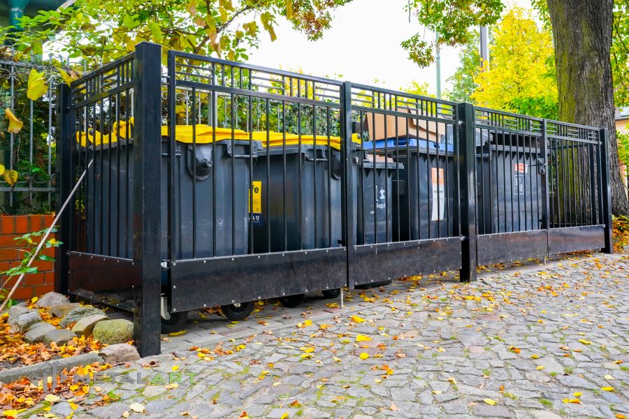 Zaun im Rahmen, Zaunprojekt, Zaunportfolio, Zaunmuster