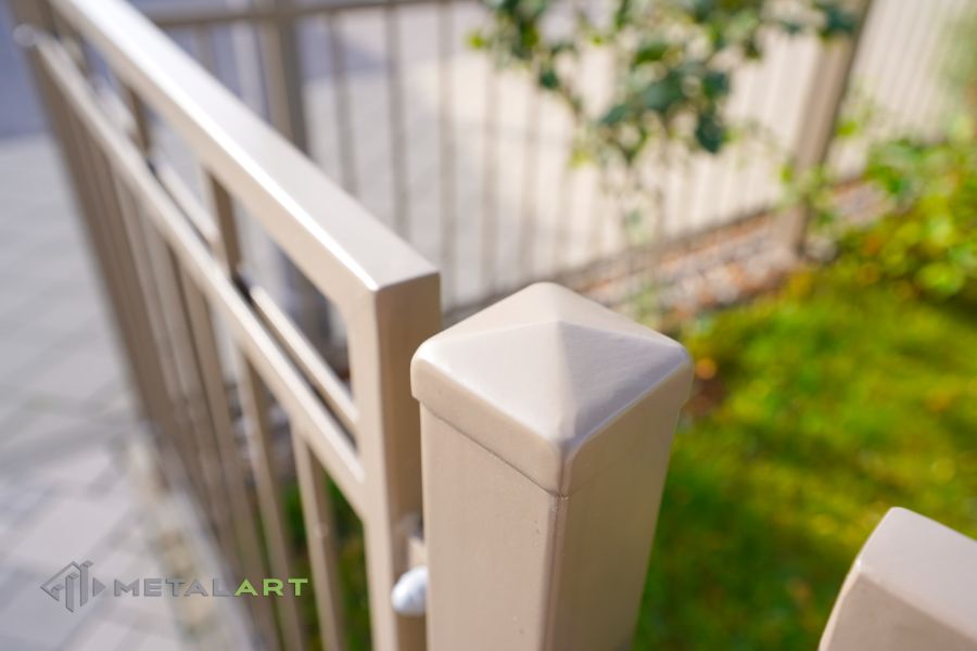 Rahmenzaun, Zaunprojekt, Gartenzaun von MetalArt