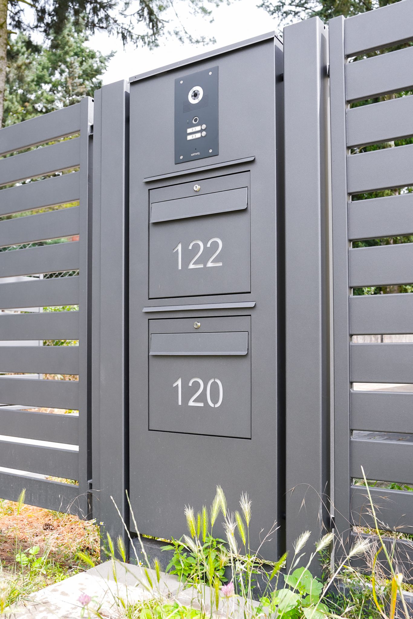 Briefkastenbox Zaun Tore MetalArt Zäune