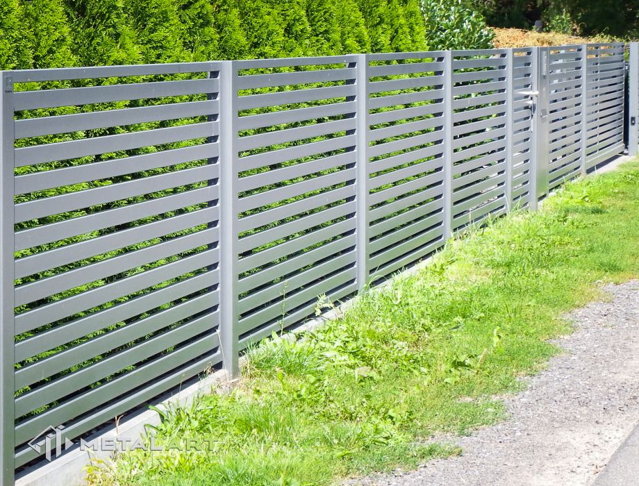 Zaunanlage, moderne Zäune, Zaun Metal Art, Zäune aus Polen, Zaun Berlin, Zaun günstig kaufen