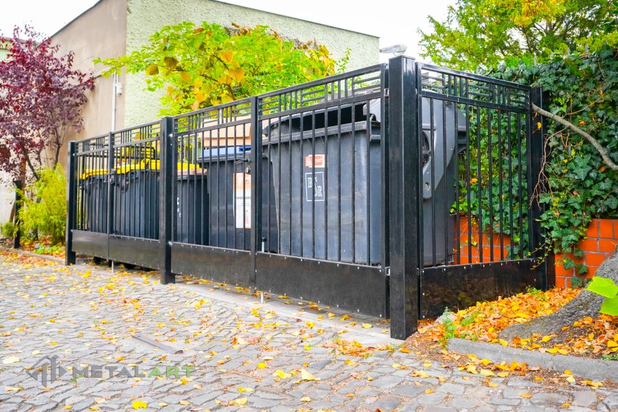 Zaun im Rahmen, Zaunprojekt, Zaunportfolio, Zaunmuster