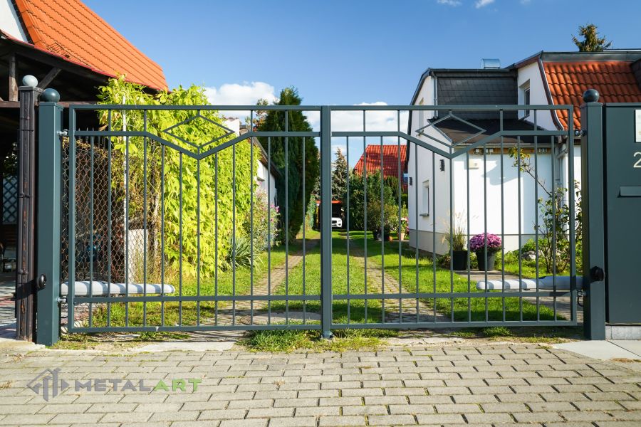 Rahmenzaun, Zaunprojekt, Gartenzaun von MetalArt