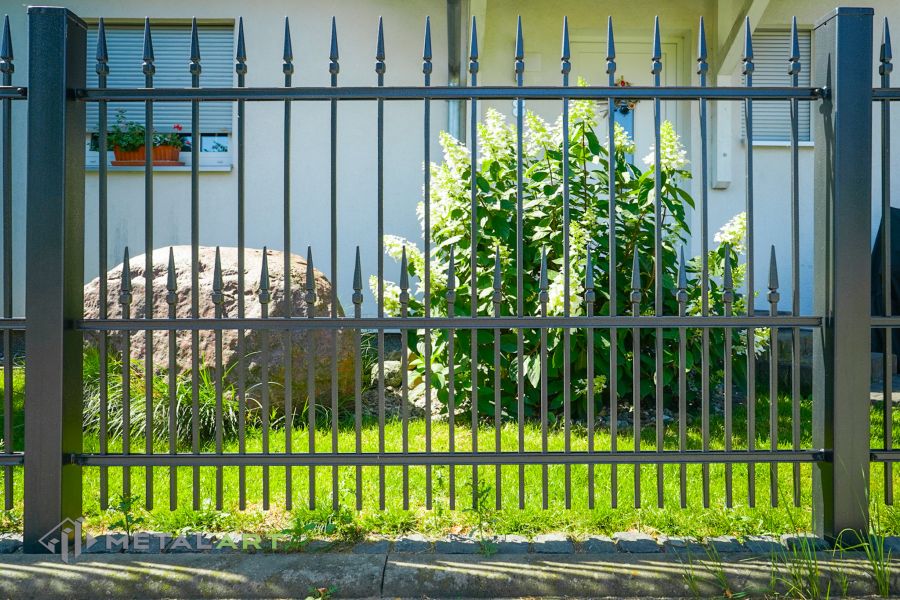 Zaunprojekt, Zaunportfolio, Zaunmuster, Schmiedezaun, Gartenzaun,