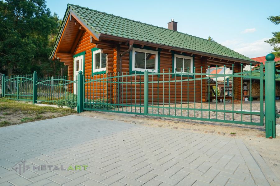 Zaunprojekt, Zaunmuster, Schmiedezaun, Bogenzaun