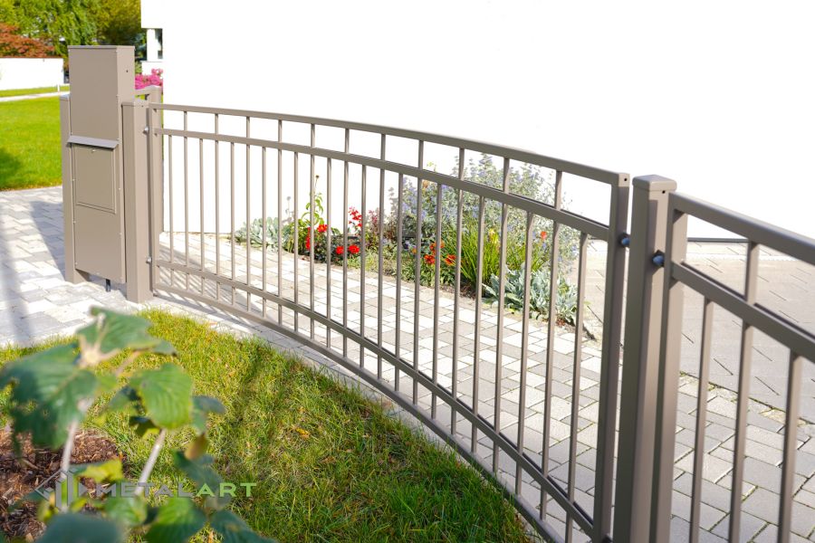 Rahmenzaun, Zaunprojekt, Gartenzaun von MetalArt