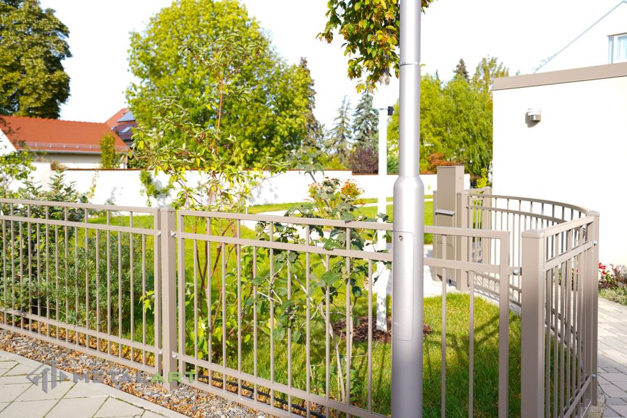 Rahmenzaun, Zaunprojekt, Gartenzaun von MetalArt