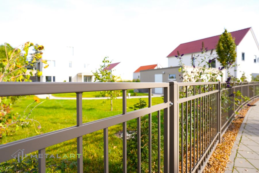 Rahmenzaun, Zaunprojekt, Gartenzaun von MetalArt