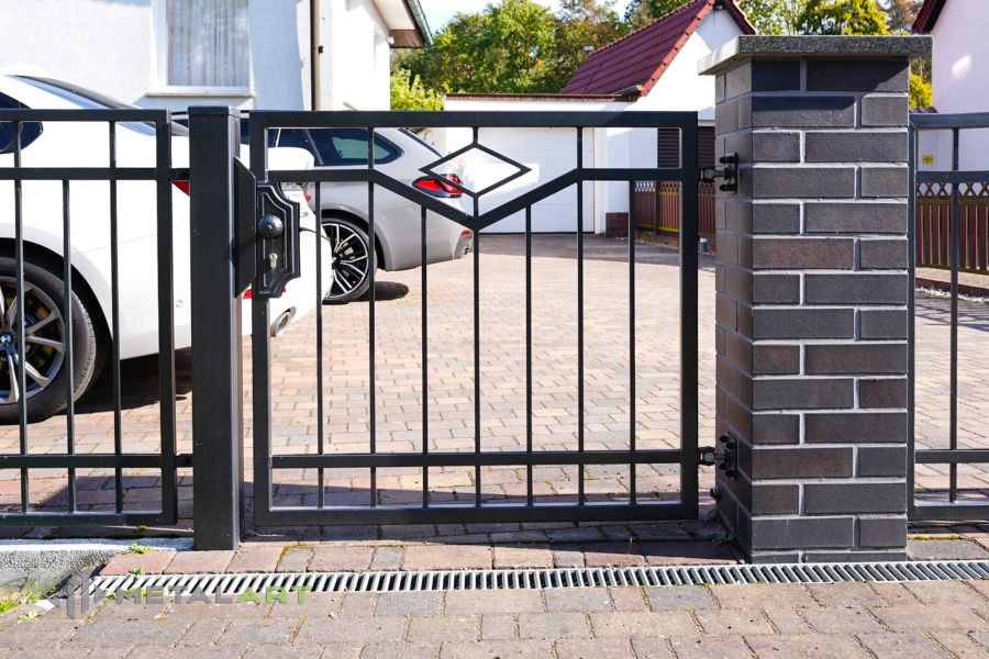 Rahmenzaun, Zaunprojekt, Gartenzaun von MetalArt